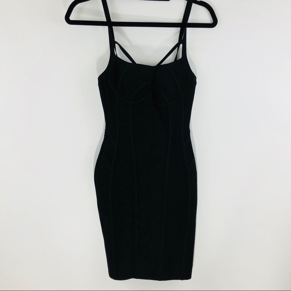 House of CB Dresses & Skirts - House of CB • Bodycon Bandage Black Dress 🌺